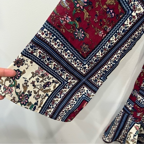 Lulus Mini Dress Knees Patchwork Women’s Size XL - Picture 6 of 12